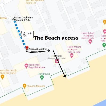 Movida Loft A Piazza Marconi Jesolo Lido - Spiaggia A 1 Minuto!!! Лидо-ди-Езоло Экстерьер фото